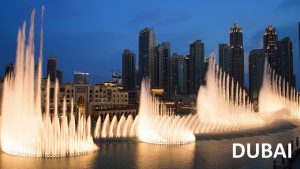 Dubai fountains by Tripjohns