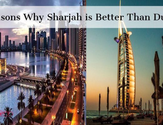 Sharjah vs Dubai by Tripjohn car rental dubai