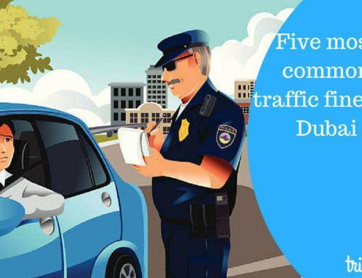 Five most common traffic fines in Dubai