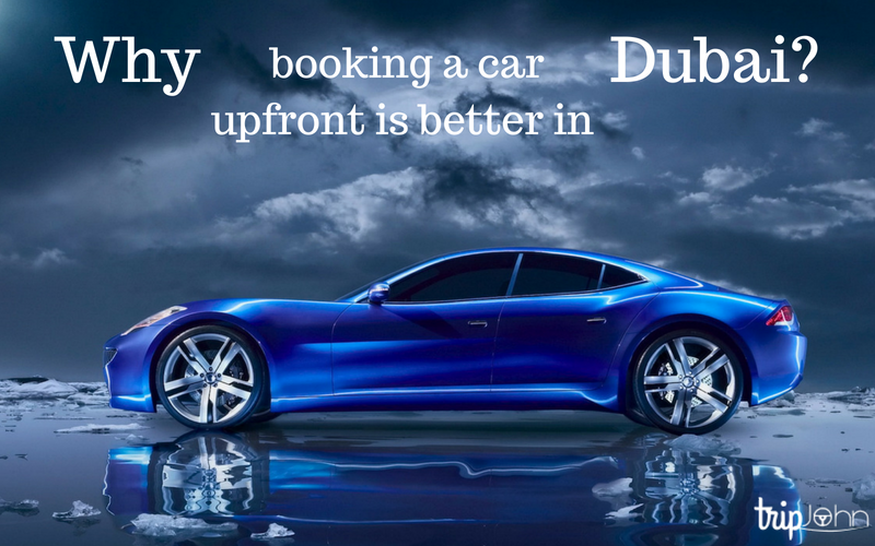 Upfront car booking by Tripjohn car rental