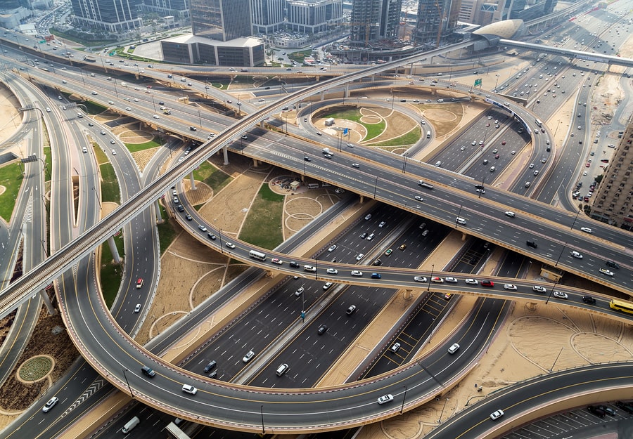 Traffic Jams in Dubai