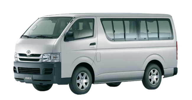 Rent a Toyota Hiace
